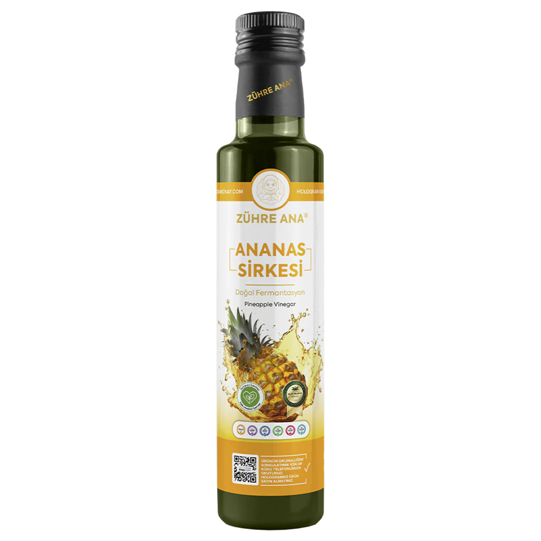 Zühre%20Ana%20Ananas%20Sirkesi%20Doğal%20Fermantasyon%20500%20Ml
