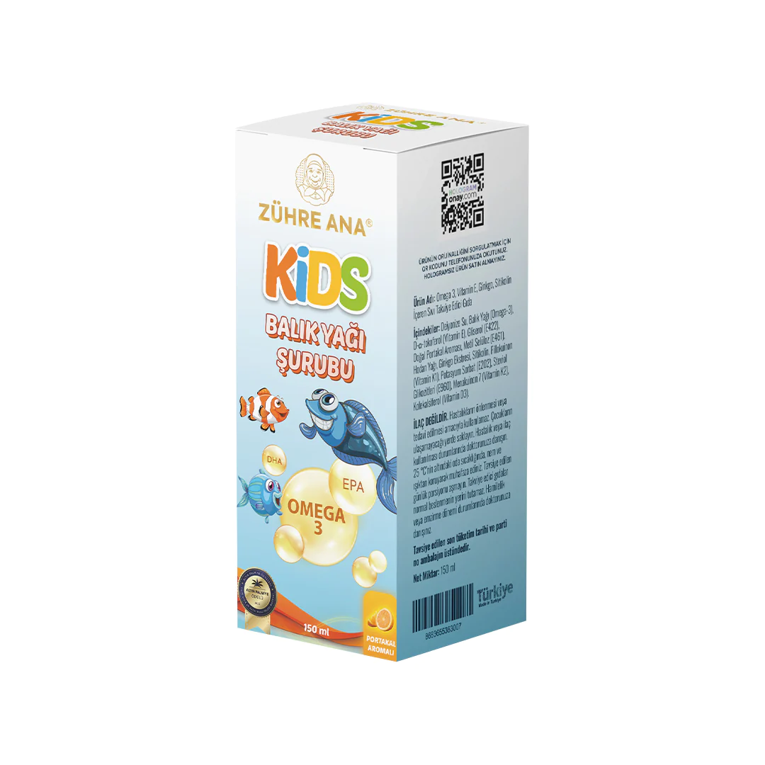 Zühre%20Ana%20Kids%20Omega%203%20Portakallı%20Balık%20Yağı%20Şurubu%20150%20Ml