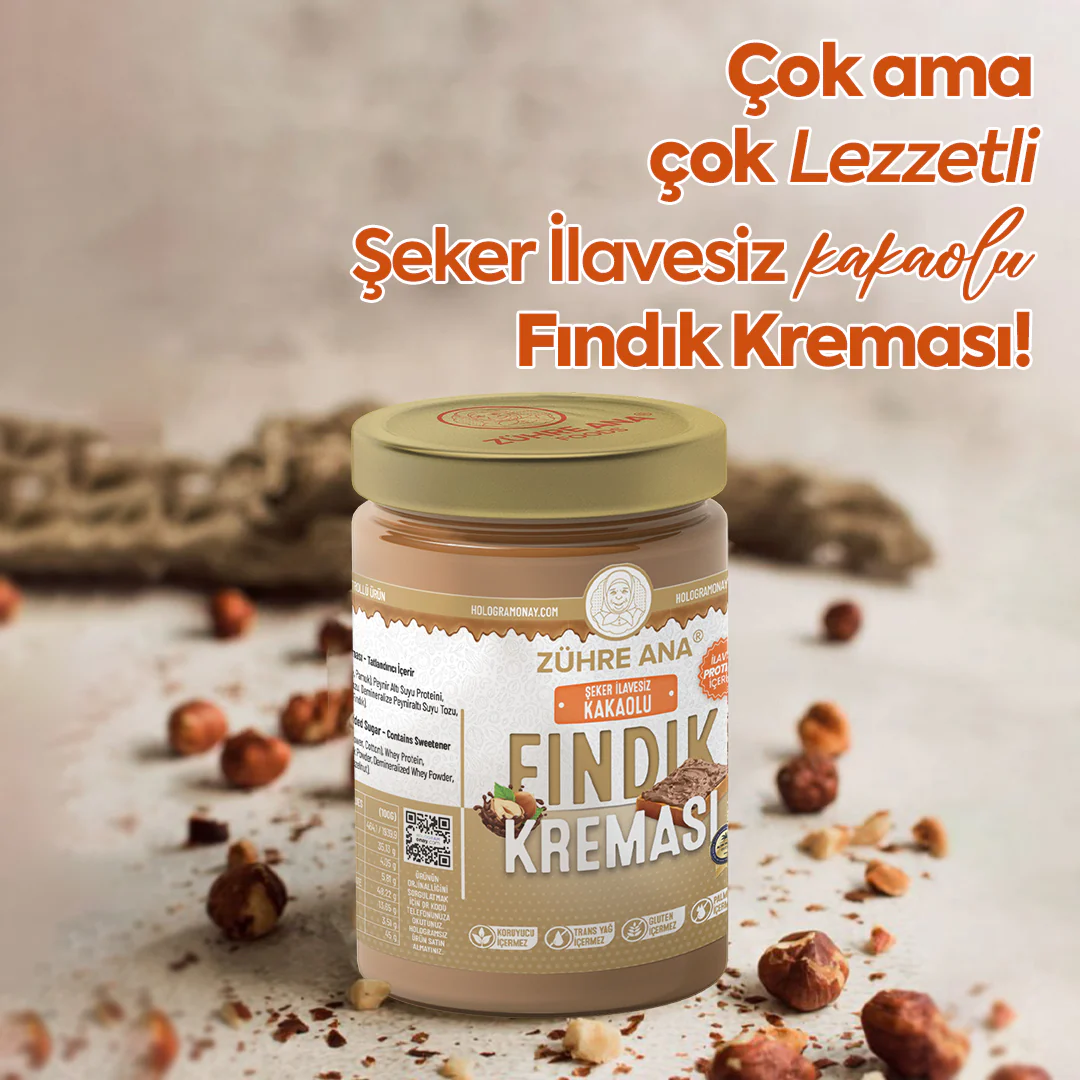 Zühre%20Ana%20Şeker%20İlavesiz%20Kakaolu%20Fındık%20Kreması%20330%20G