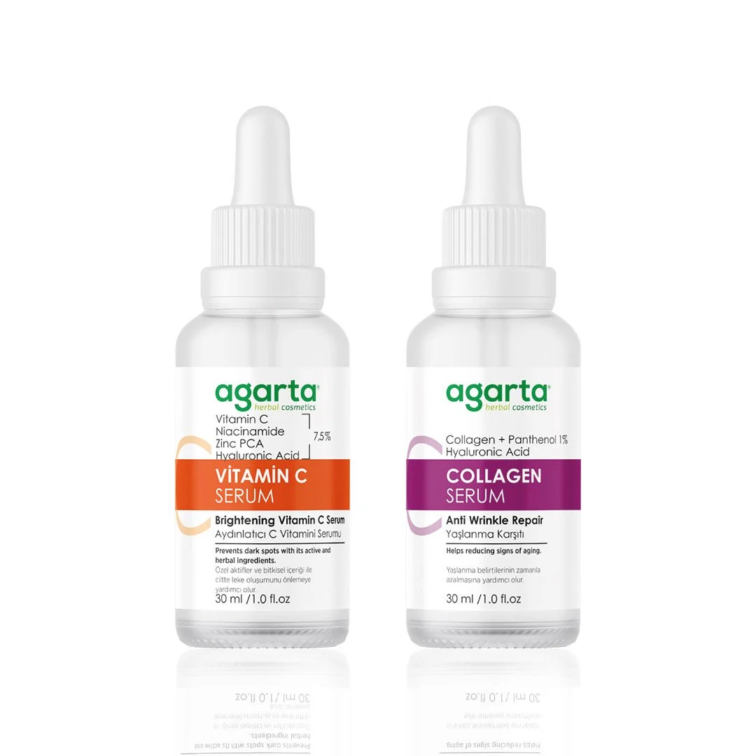 Agarta%20Aydınlatıcı%20C%20Vitamini%20Ve%20Sıkılaştırıcı%20Kolajen%20Bakım%20Seti