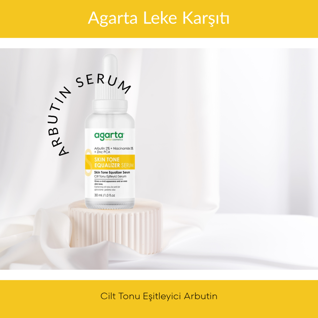 Agarta%20Leke%20Karşıtı%20Cilt%20Tonu%20Eşitleyici%20Arbutin%20Serum%2030%20ML