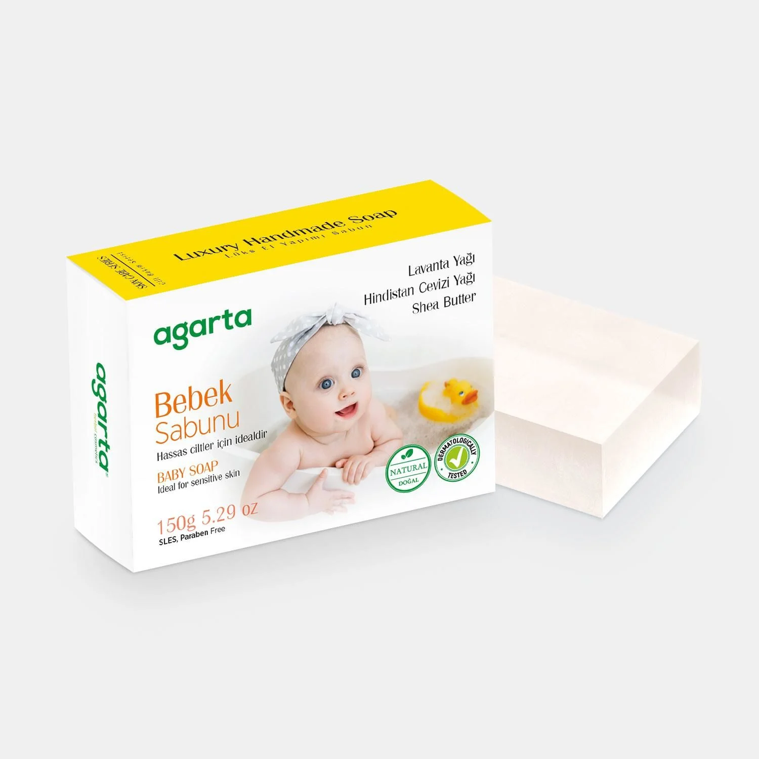 Agarta%20Doğal%20Bakım%20Bebek%20Sabunu%20150%20gr