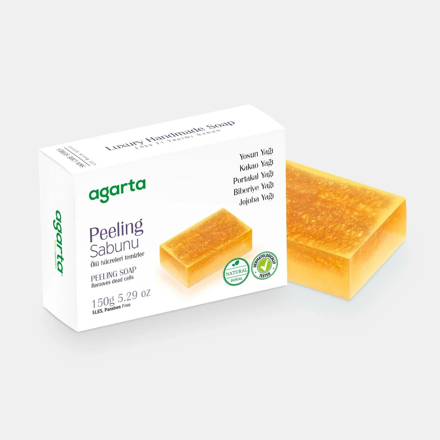 Agarta%20Doğal%20Bakım%20Peeling%20Sabunu%20150%20gr