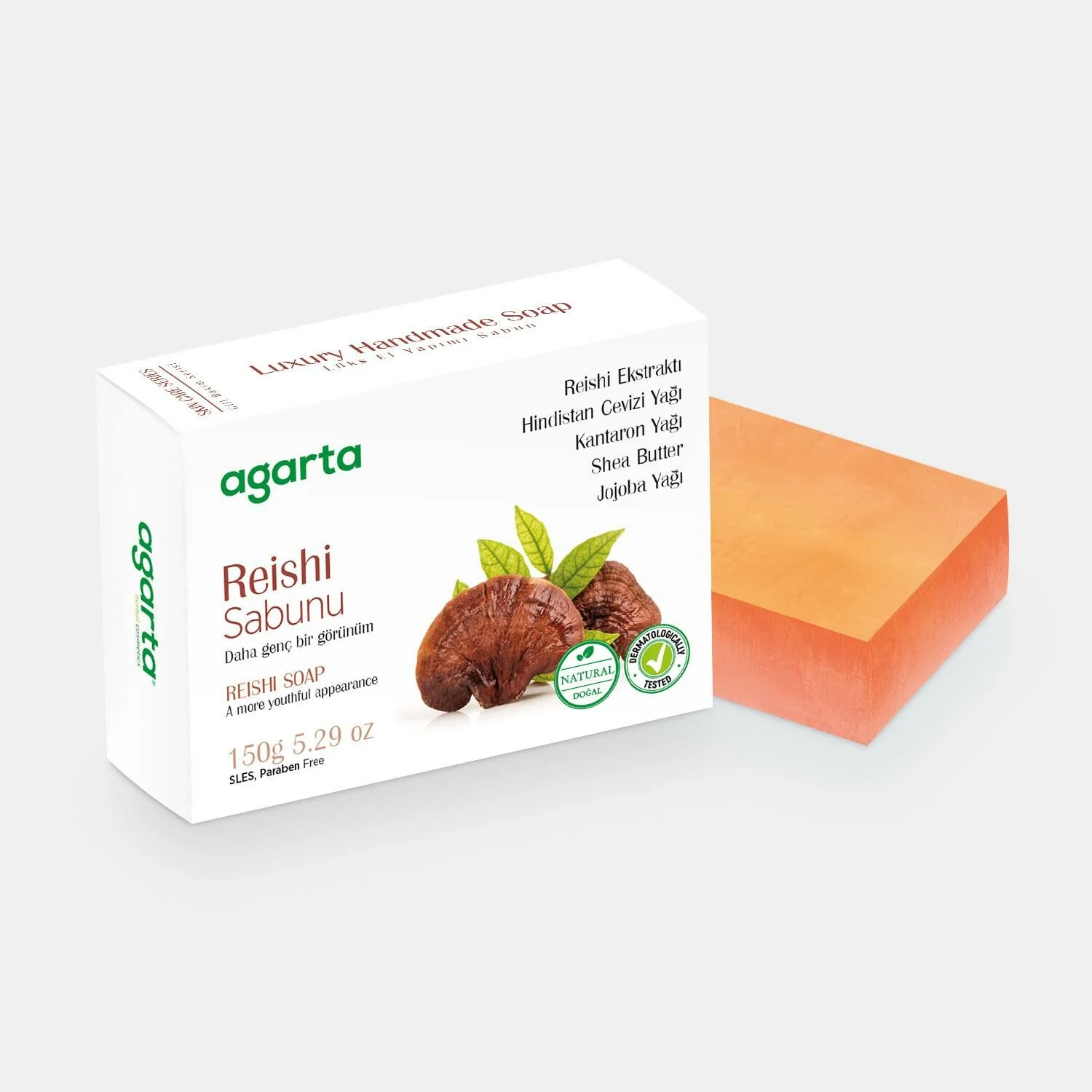 Agarta%20Doğal%20Bakım%20Reishi%20Sabunu%20150%20gr