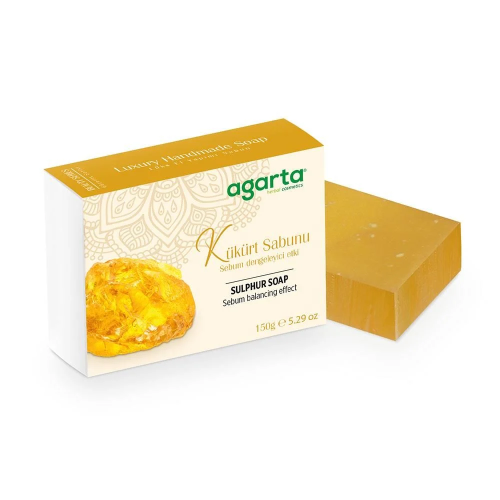 Agarta%20El%20Yapımı%20Doğal%20Sabun%20Kükürt%20150%20g