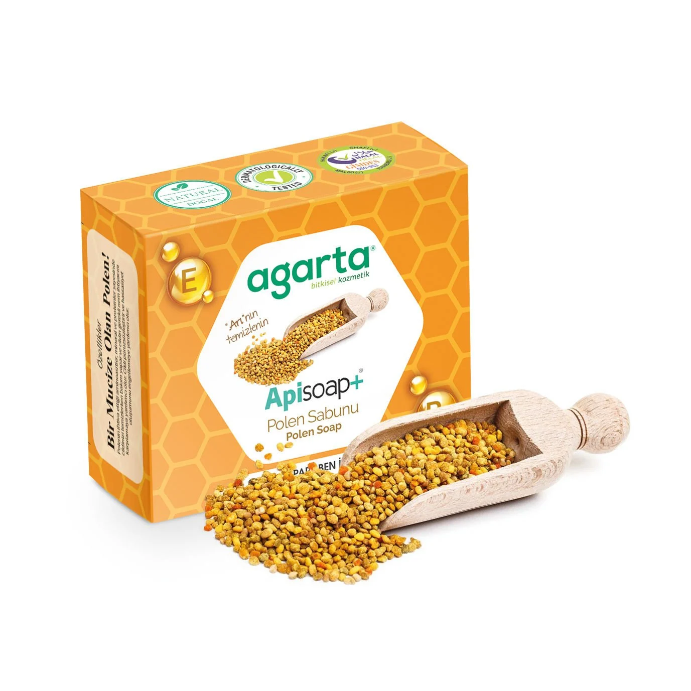 Agarta%20Doğal%20El%20Yapımı%20Polen%20Sabunu%20125%20gr