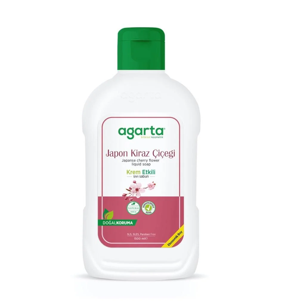 Agarta%20Doğal%20Sıvı%20Sabun%20Japon%20Kirazı%201500%20ml