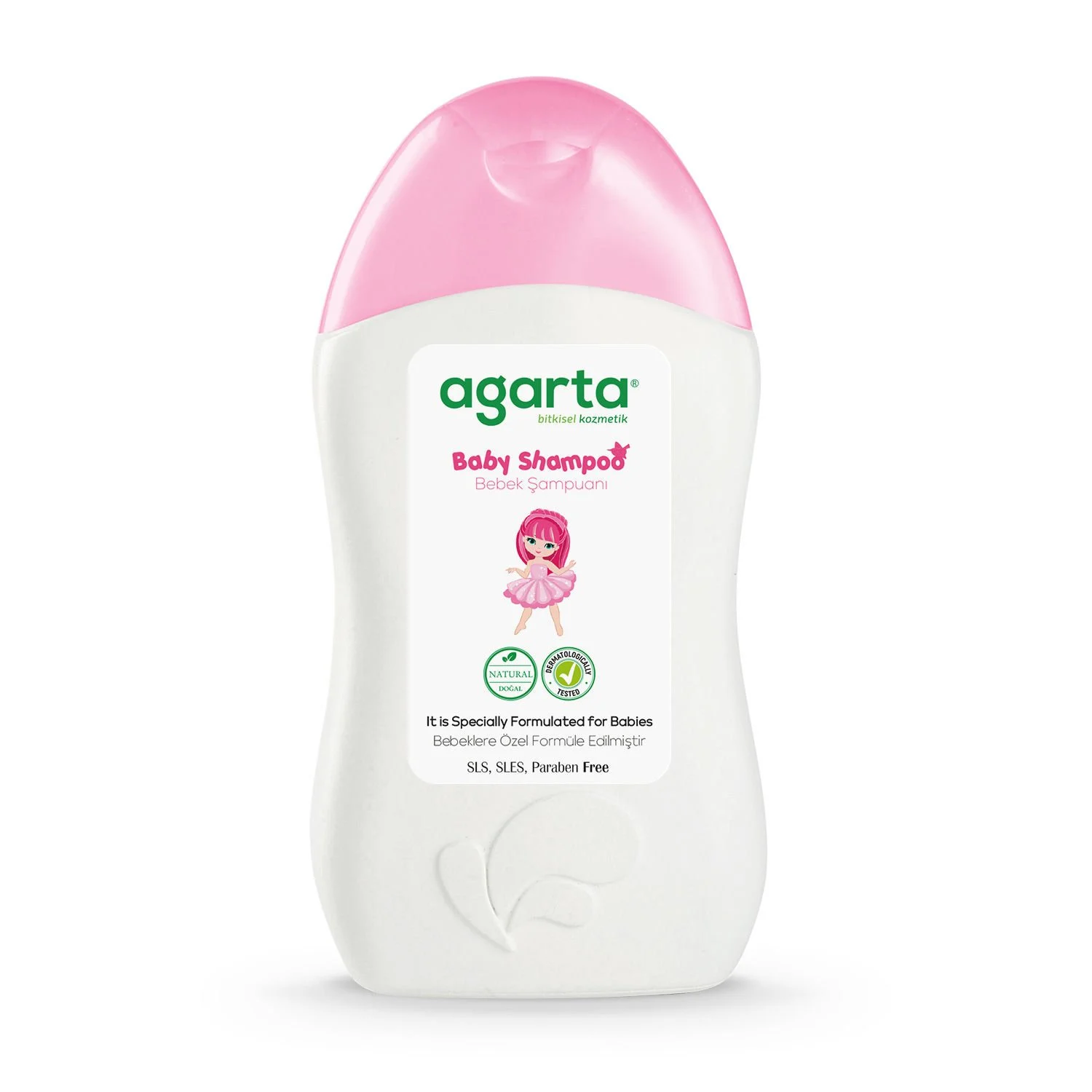 Agarta%20Doğal%20Kız%20Bebek%20Şampuanı%20Saç%20ve%20Vücut%20400%20ml