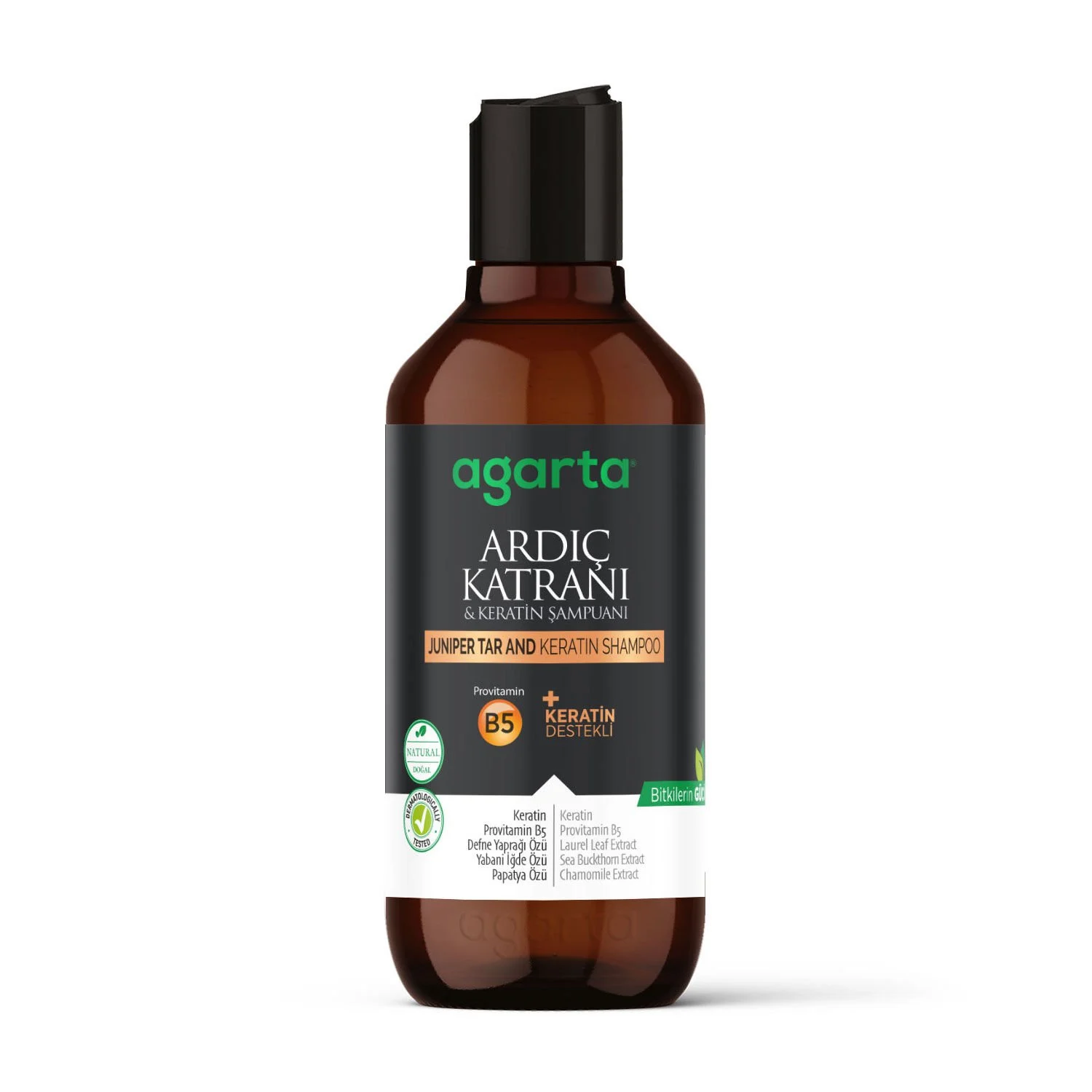 Agarta%20Ardıç%20Katranı%20ve%20Keratin%20Şampuanı%20400%20Ml