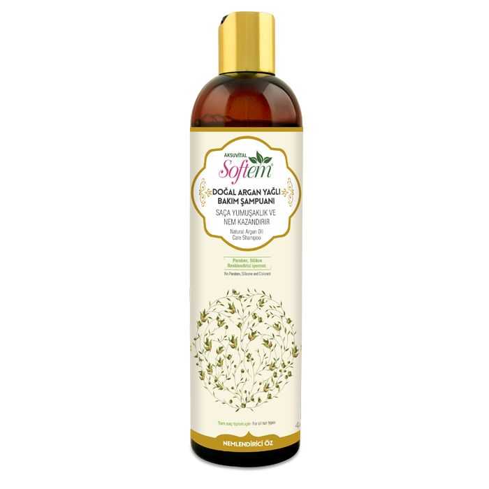 Softem%20Argan%20Yağlı%20Saç%20Bakım%20Şampuan%20400%20Ml