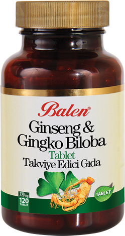 Balen%20Ginseng%20Ginkgo%20Biloba%20Tablet%20720%20Mg*120