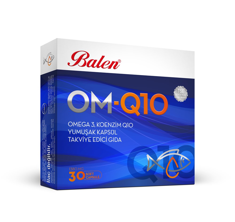 Balen%20Om-Q10%20Omega%203%20ve%20Koenzim%20İçeren%20Yumuşak%20Kapsül%201380%20Mg*30