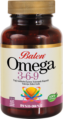 Balen%20Omega%203%206%209%20Soft%20Yağ%20Asitleri%20İçeren%20Yumuşak%20Kapsül%201585%20Mg*60