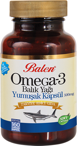 Balen%20Omega%203%20%20Balık%20Yağı%20Yumuşak%20Kapsül%20650%20Mg*160