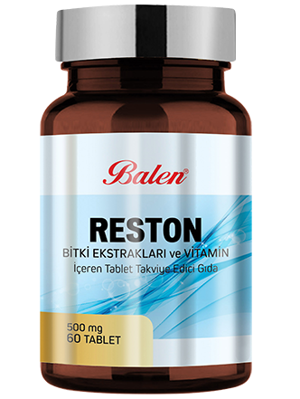 Balen%20Reston%20Bitki%20Esktraktları%20Ve%20Vitamin%20İçeren%20Tablet%20%20500%20Mg*60