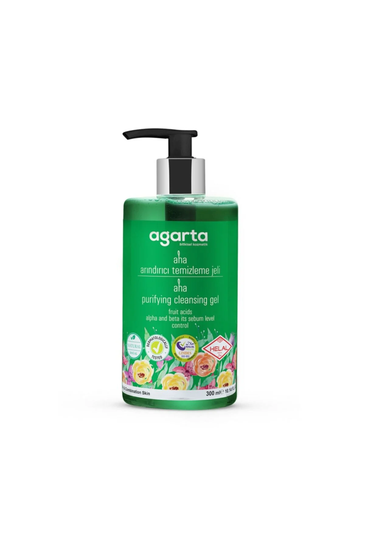 Agarta%20Doğal%20Aha%20Arındırıcı%20Yüz%20Temizleme%20Jeli%20300%20Ml