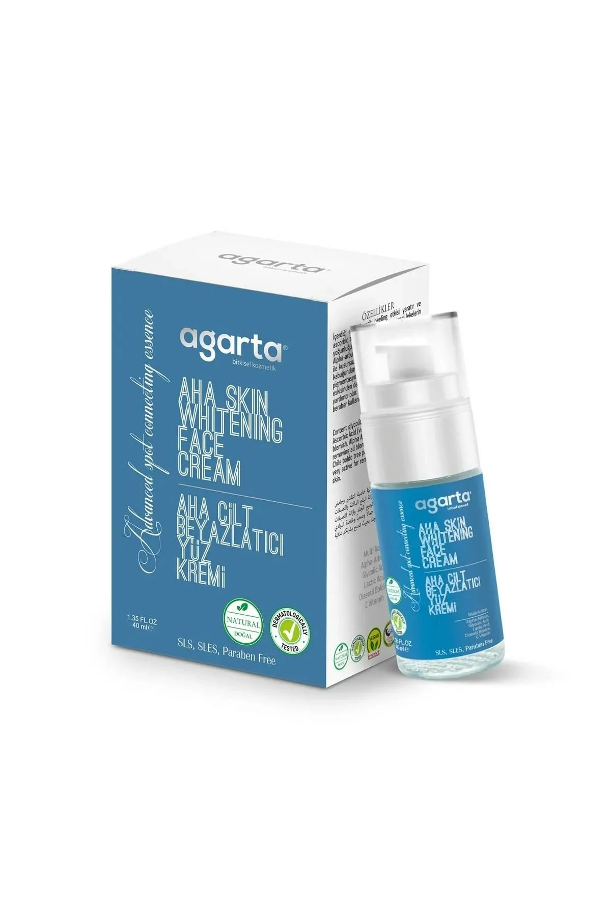 Agarta%20Doğal%20Cilt%20Yenileme%20Kremi%20-%20Leke%20Giderici%2040%20Ml