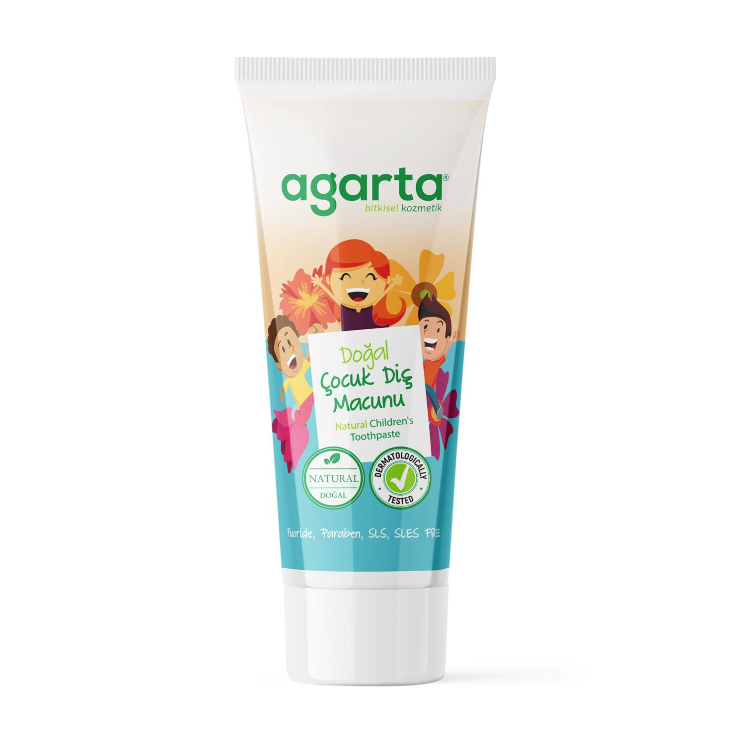 Agarta%20Doğal%20Çocuk%20Diş%20Macunu%20Çilekli%2075%20Ml