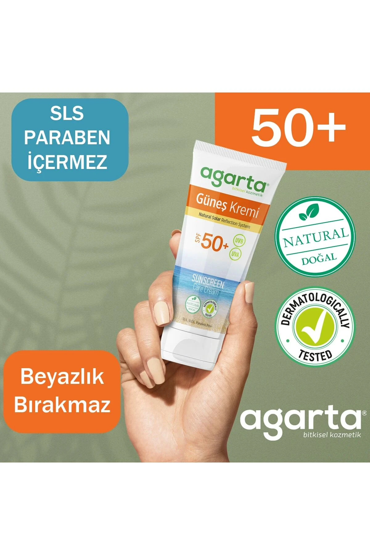 Agarta%20Doğal%20Güneş%20Kremi%2050%20Faktör%20100%20Ml