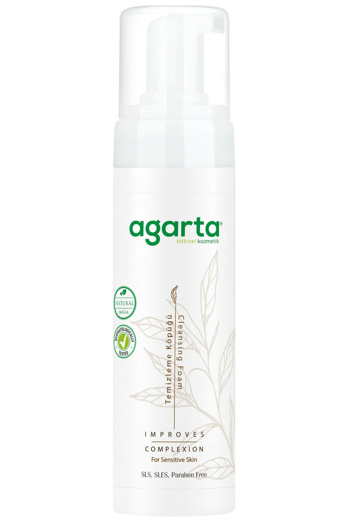 Agarta%20Doğal%20Yüz%20Temizleme%20Köpüğü%20225%20ml
