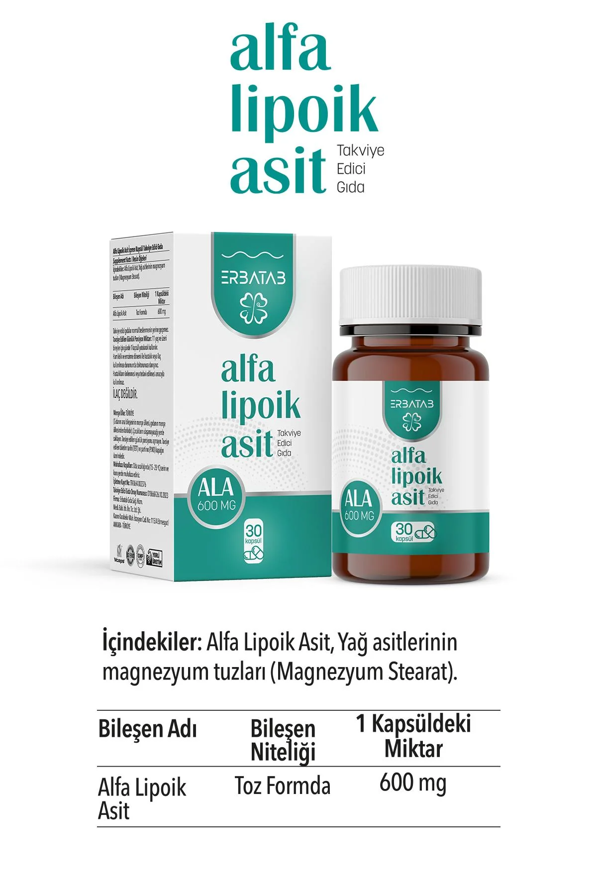 Erbatab%20Alfa%20Lipoik%20Asit%20600%20mg%2030%20Kapsül