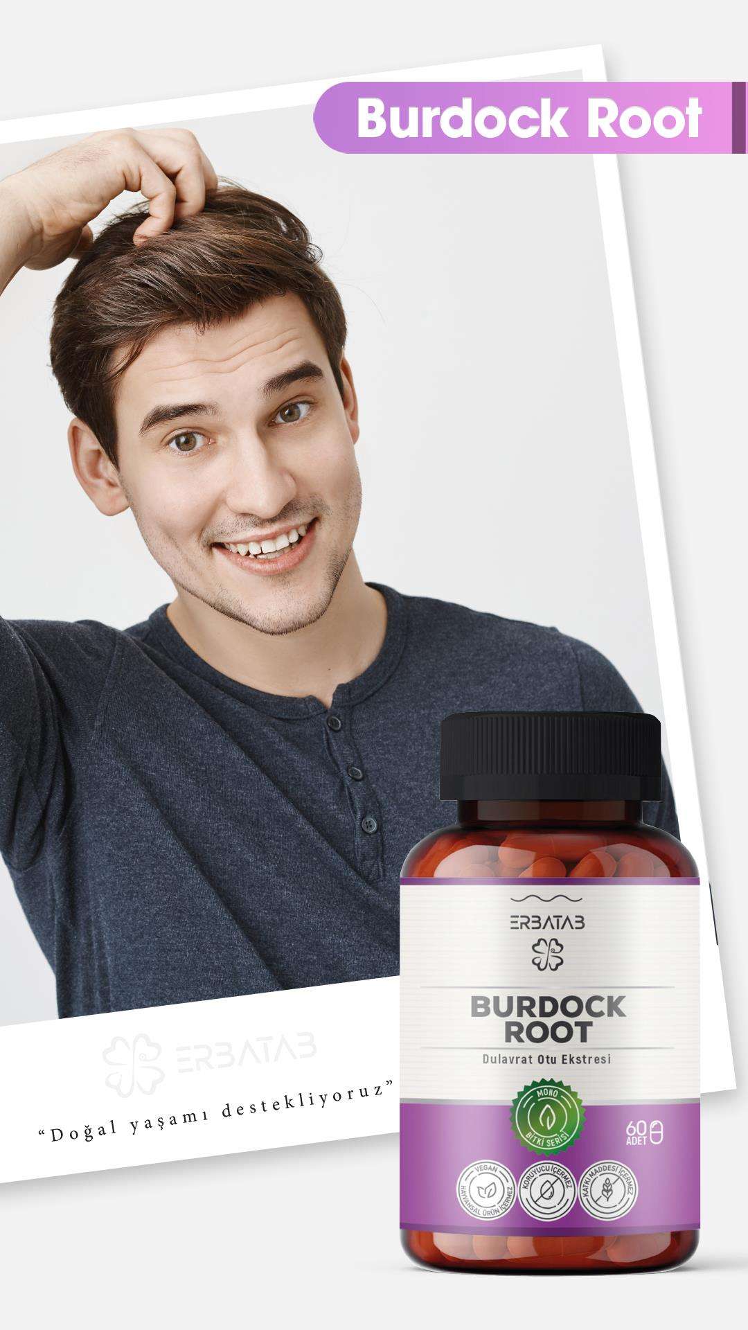 Erbatab%20Burdock%20Root%20Dulavrat%20Otu%20Ekstresi%2060%20Kapsül