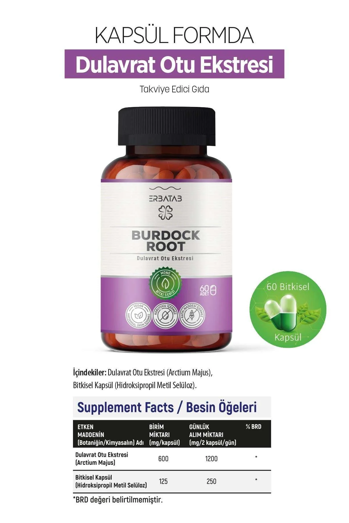 Erbatab%20Burdock%20Root%20Dulavrat%20Otu%20Ekstresi%2060%20Kapsül