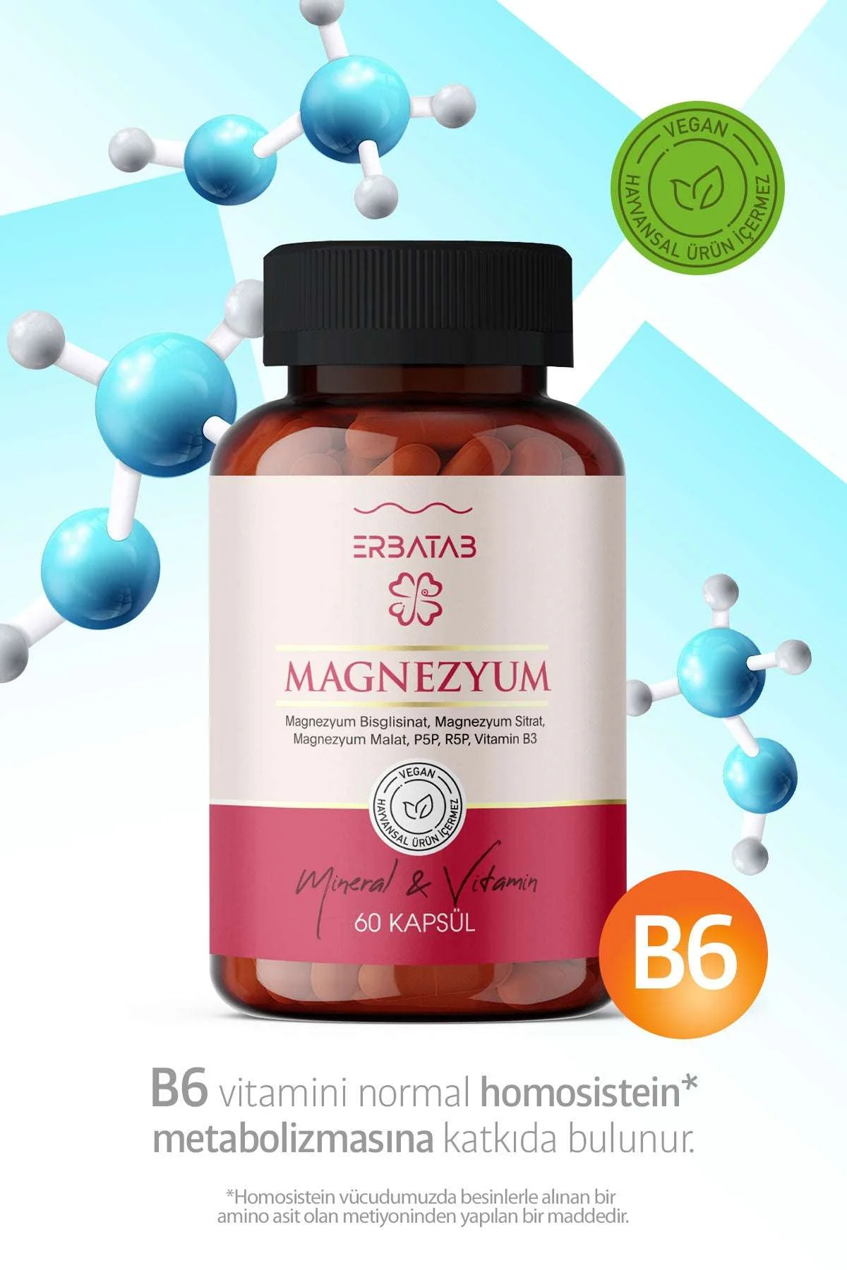 Erbatab%20Magnezyum%203%20lü%20Form%20(Bisglisinat,%20Sitrat,%20Malat)%20&%20Vitamin%20B2%20,%20B3%20,%20B6%20-%2060%20Kapsül