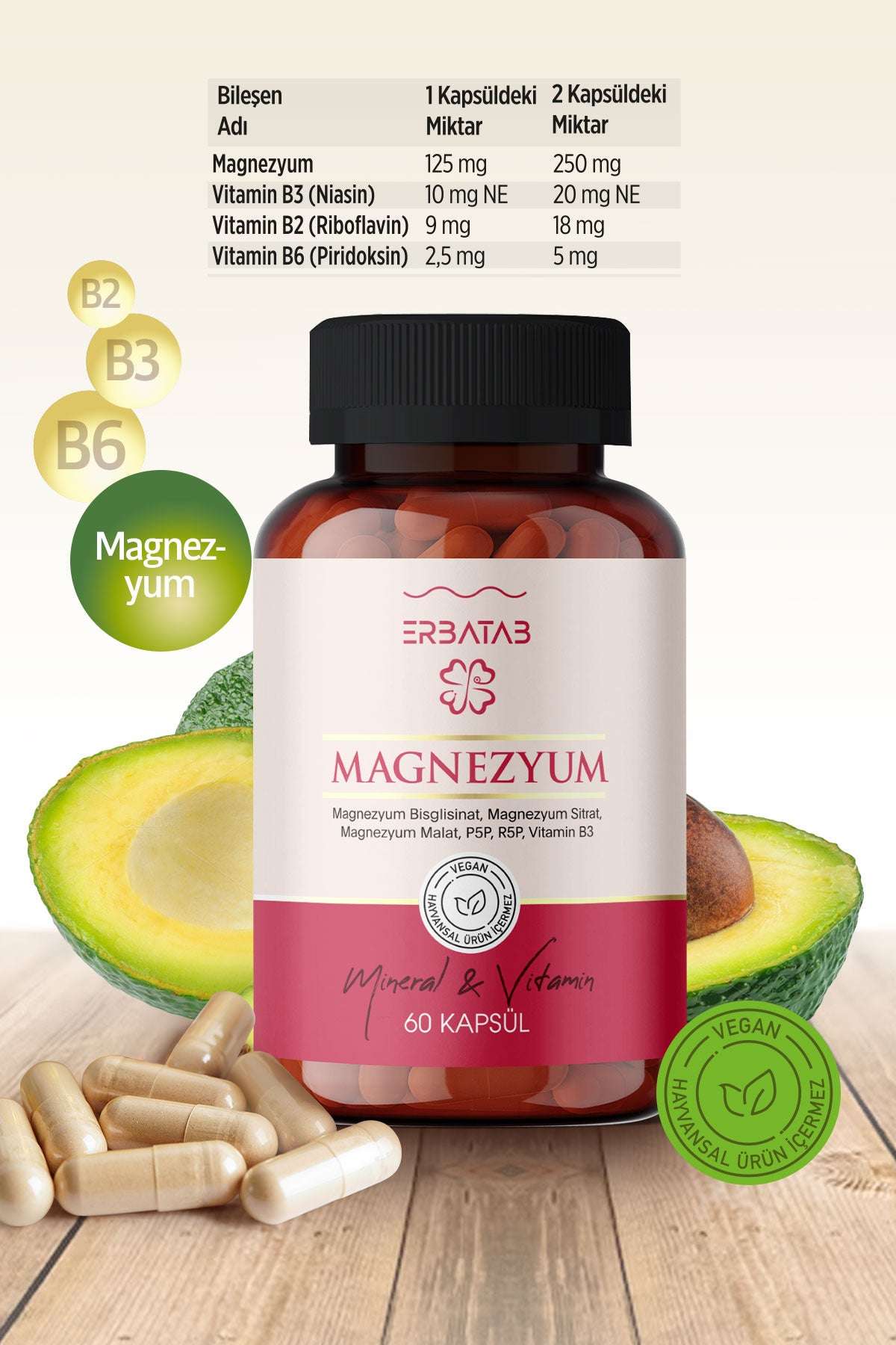 Erbatab%20Magnezyum%203%20lü%20Form%20(Bisglisinat,%20Sitrat,%20Malat)%20&%20Vitamin%20B2%20,%20B3%20,%20B6%20-%2060%20Kapsül