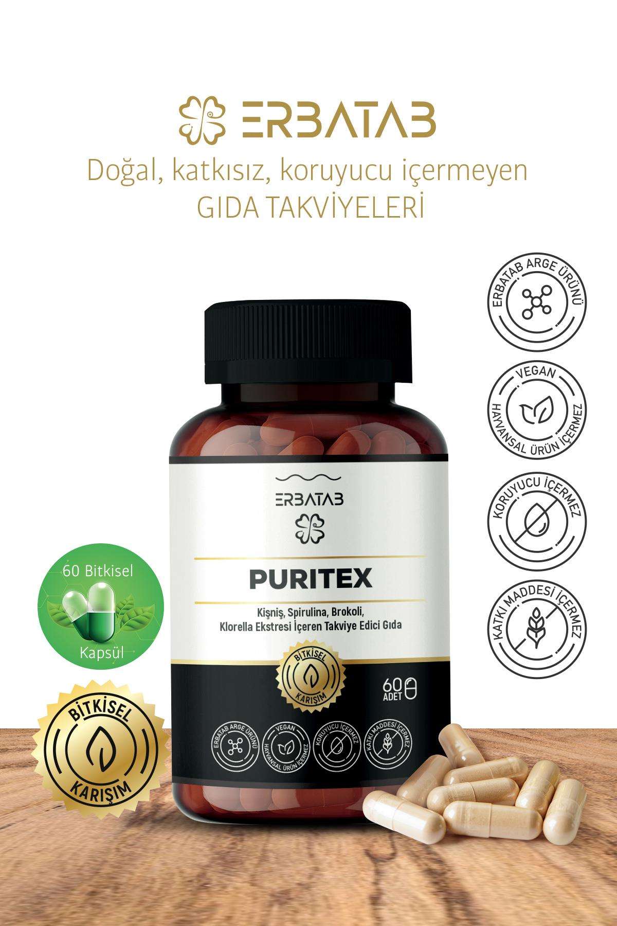 Erbatab%20Puritex%20(Kişniş%20-%20Spirulina%20-%20Brokoli%20-%20Klorella)%2060%20Kapsül