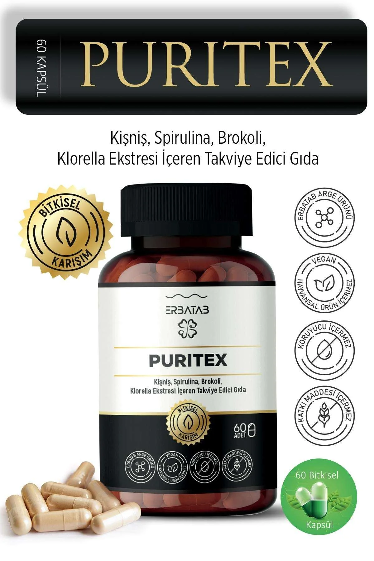 Erbatab%20Puritex%20(Kişniş%20-%20Spirulina%20-%20Brokoli%20-%20Klorella)%2060%20Kapsül