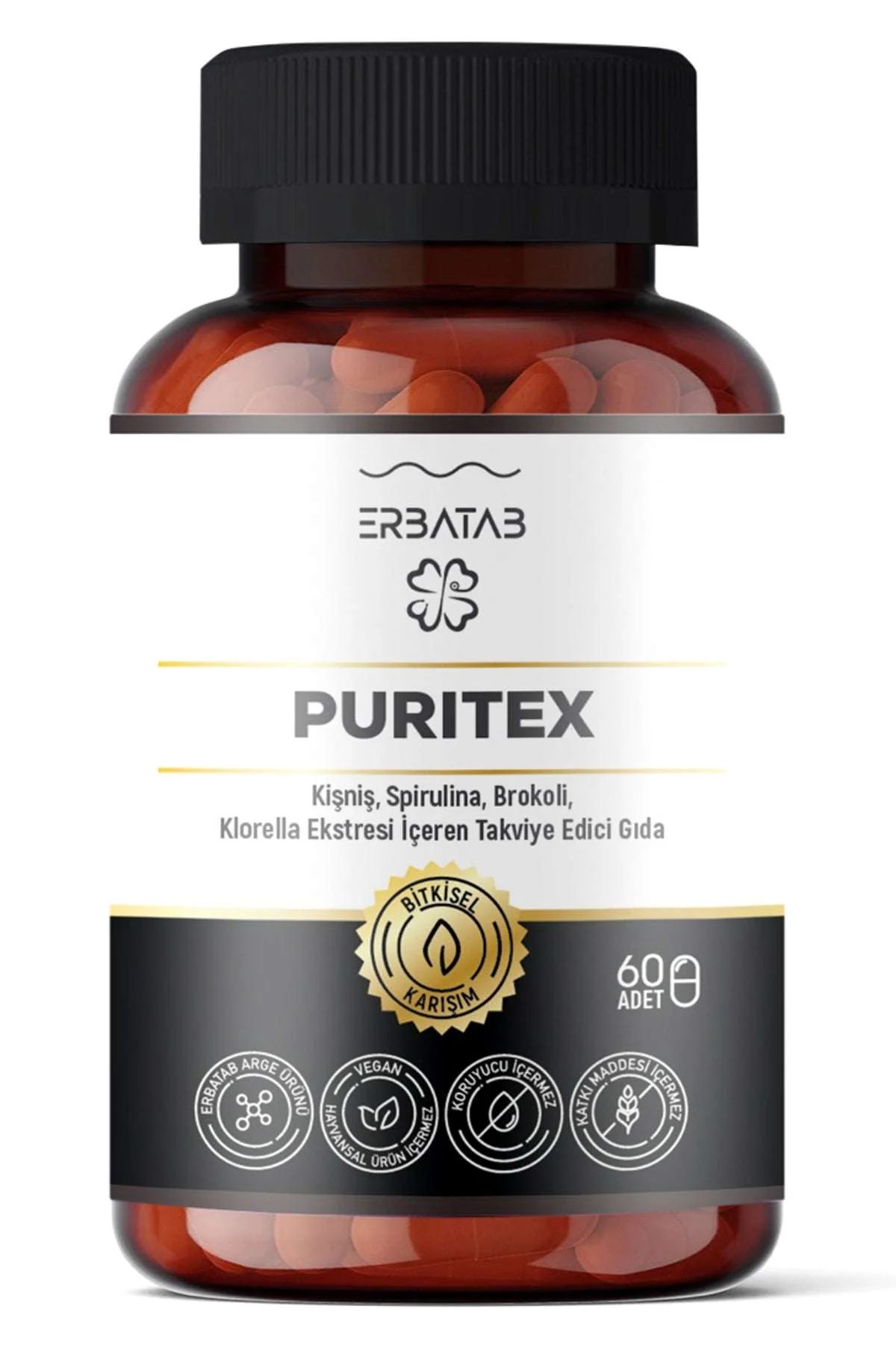Erbatab%20Puritex%20(Kişniş%20-%20Spirulina%20-%20Brokoli%20-%20Klorella)%2060%20Kapsül