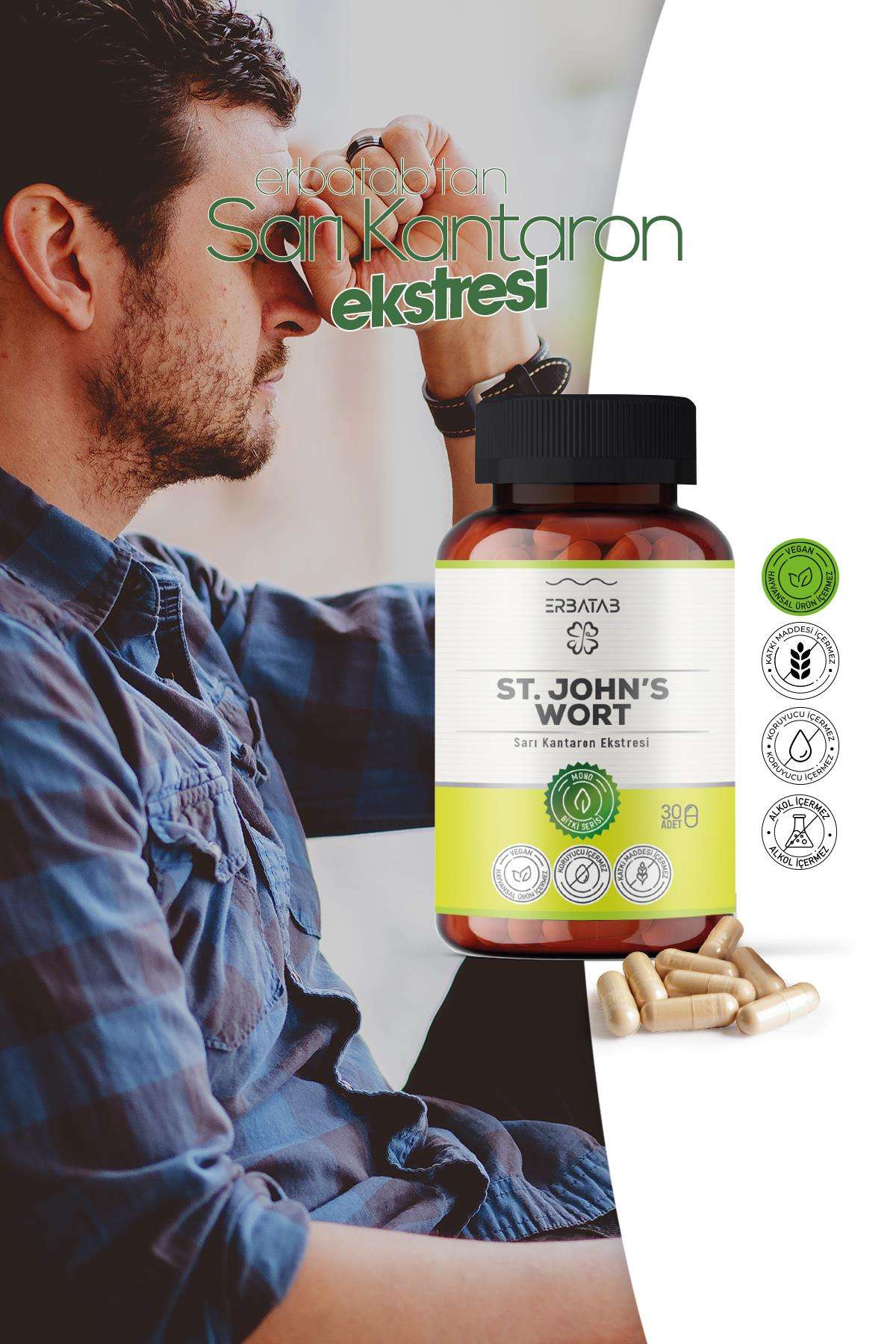 Erbatab%20Sarı%20Kantaron%20Ekstresi%20ST.John’s%20Wort%2030%20Kapsül