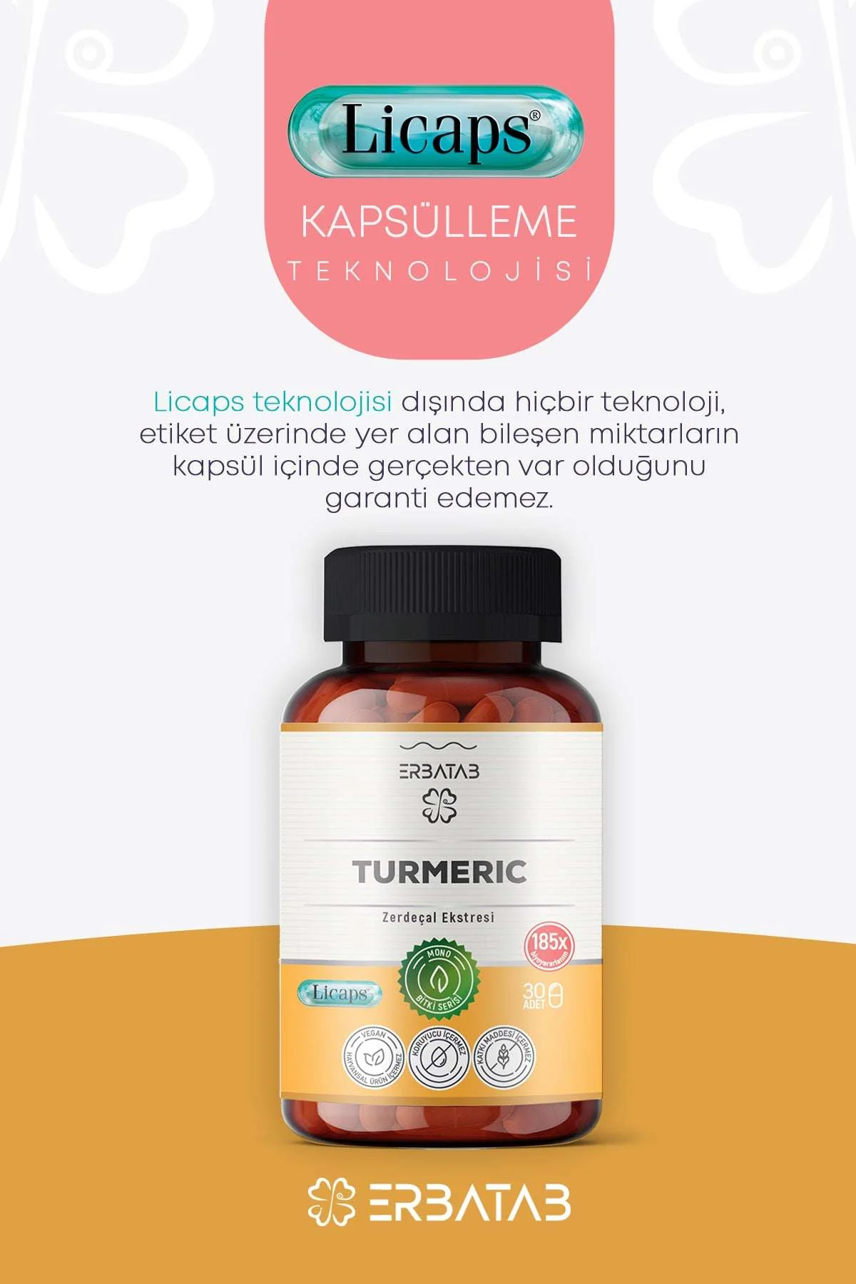 Erbatab%20Zerdeçal%20Curcumin%20Ekstresi%2030%20Kapsül%20Licaps®