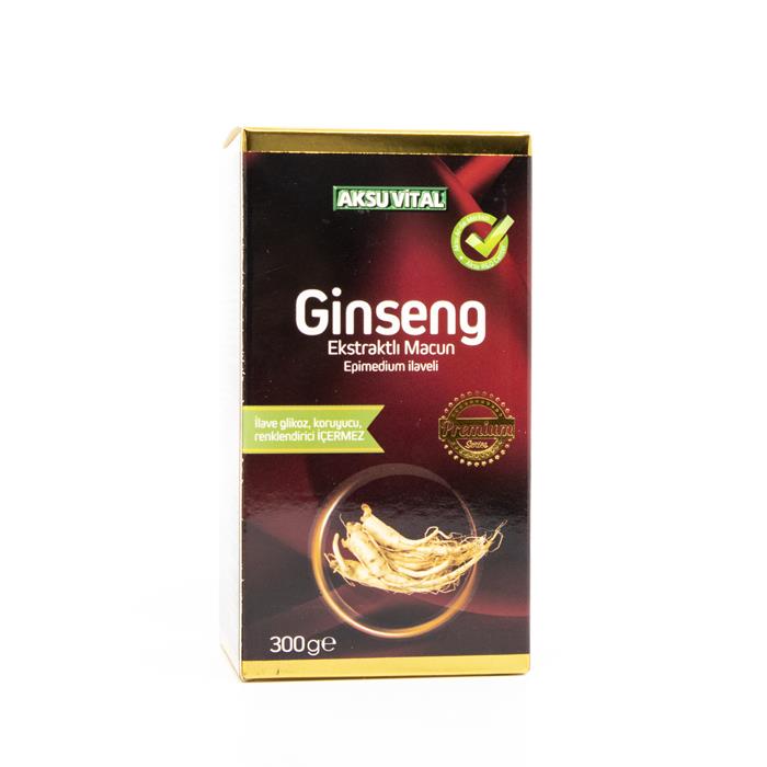 Aksu%20Vital%20Epimedium%20İlaveli%20Ginseng%20Ekstraktlı%20Macun%20300%20Gr