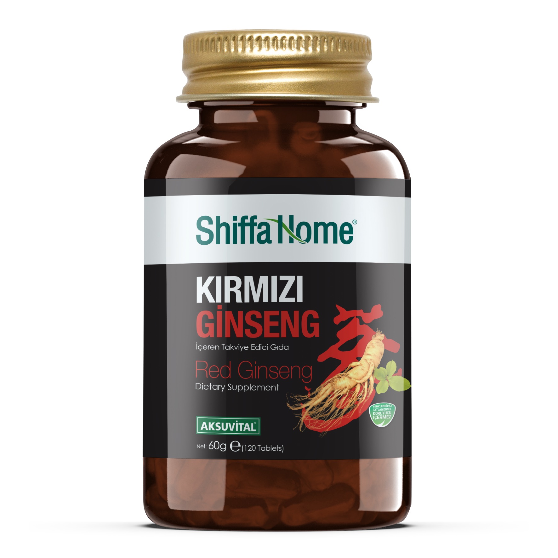 Shiffa%20Home%20Kırmızı%20Ginseng%20Tablet%20500%20Mg*120