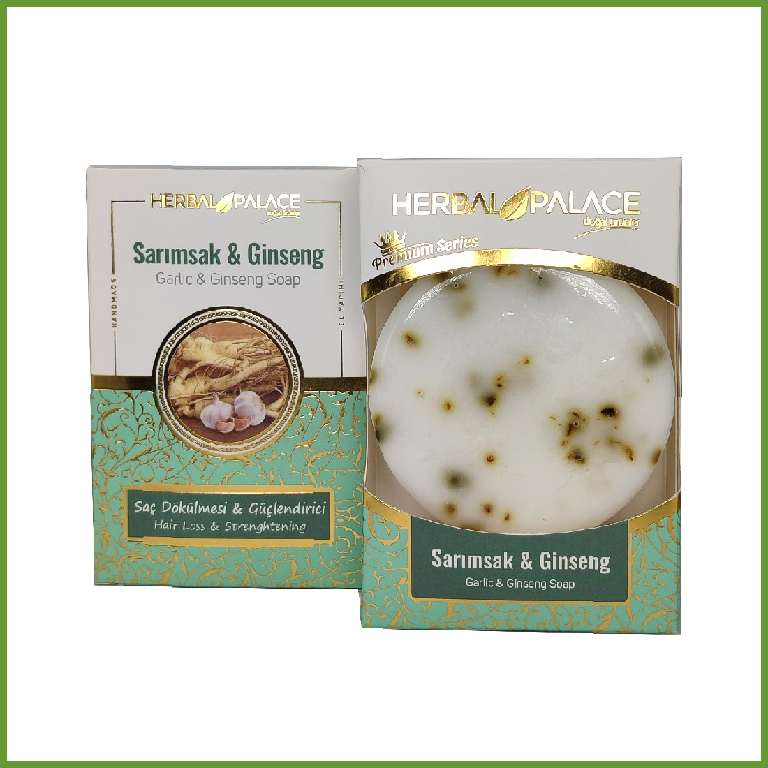 Herbal%20Palace%20Ginsengli%20Ve%20Sarımsaklı%20Sabunu%20125%20Gr