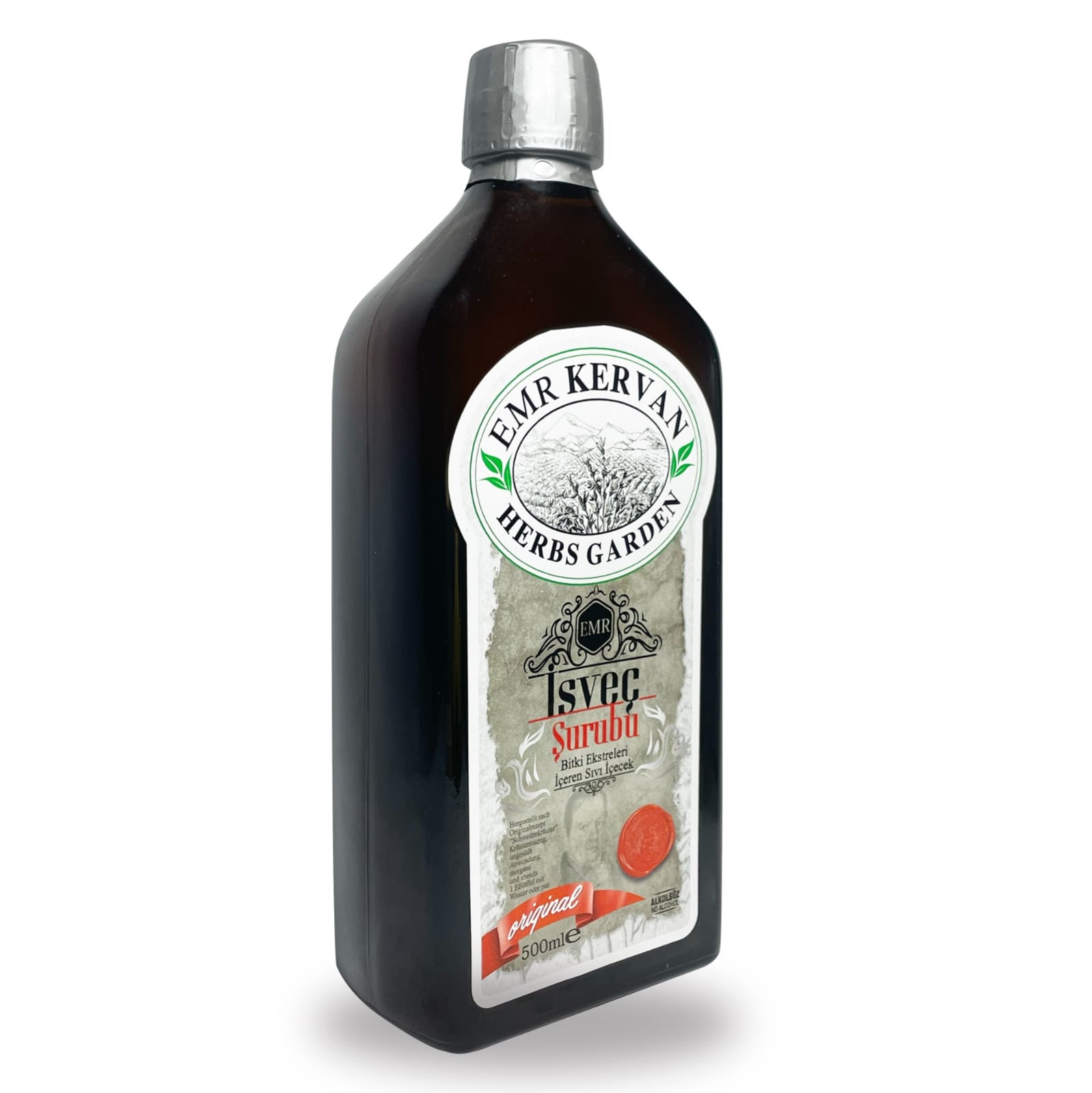Emr%20Kervanherbs%20Garden%20İsveç%20Şurubu%20(Alkolsüz)%20500%20Ml
