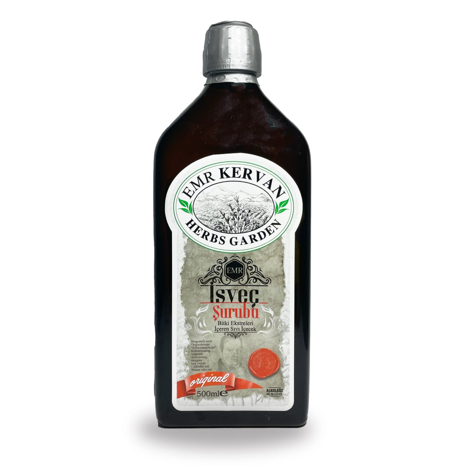 Emr%20Kervanherbs%20Garden%20İsveç%20Şurubu%20(Alkolsüz)%20500%20Ml