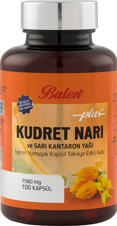 Balen%20Kudret%20Narı%20Plus%20Sarı%20Kantaron%20Yağı%20İçeren%20Yumuşak%20Kapsül%201580%20Mg*100