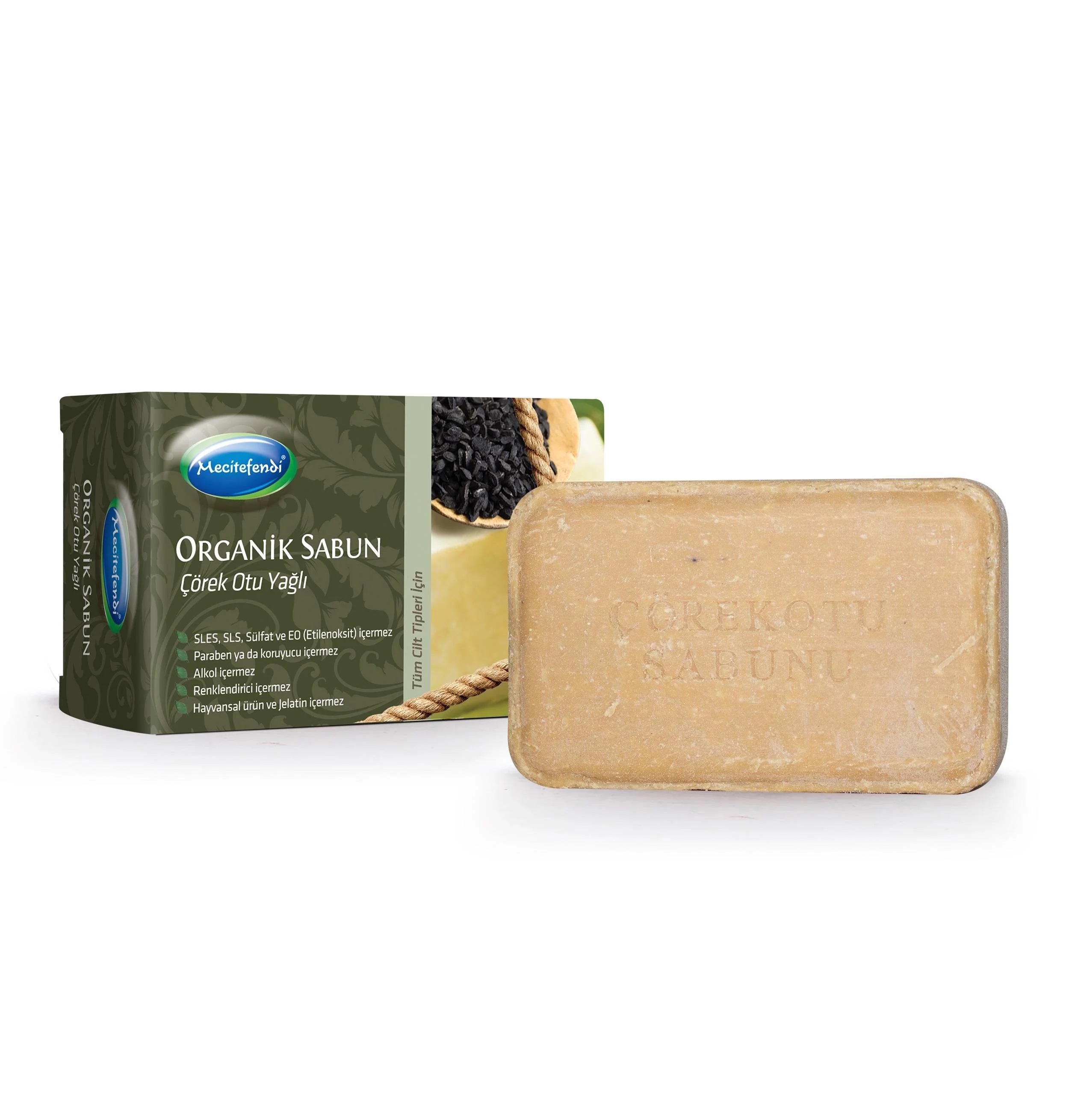 Mecitefendi%20Organik%20Çörekotu%20Sabun%20125%20Gr