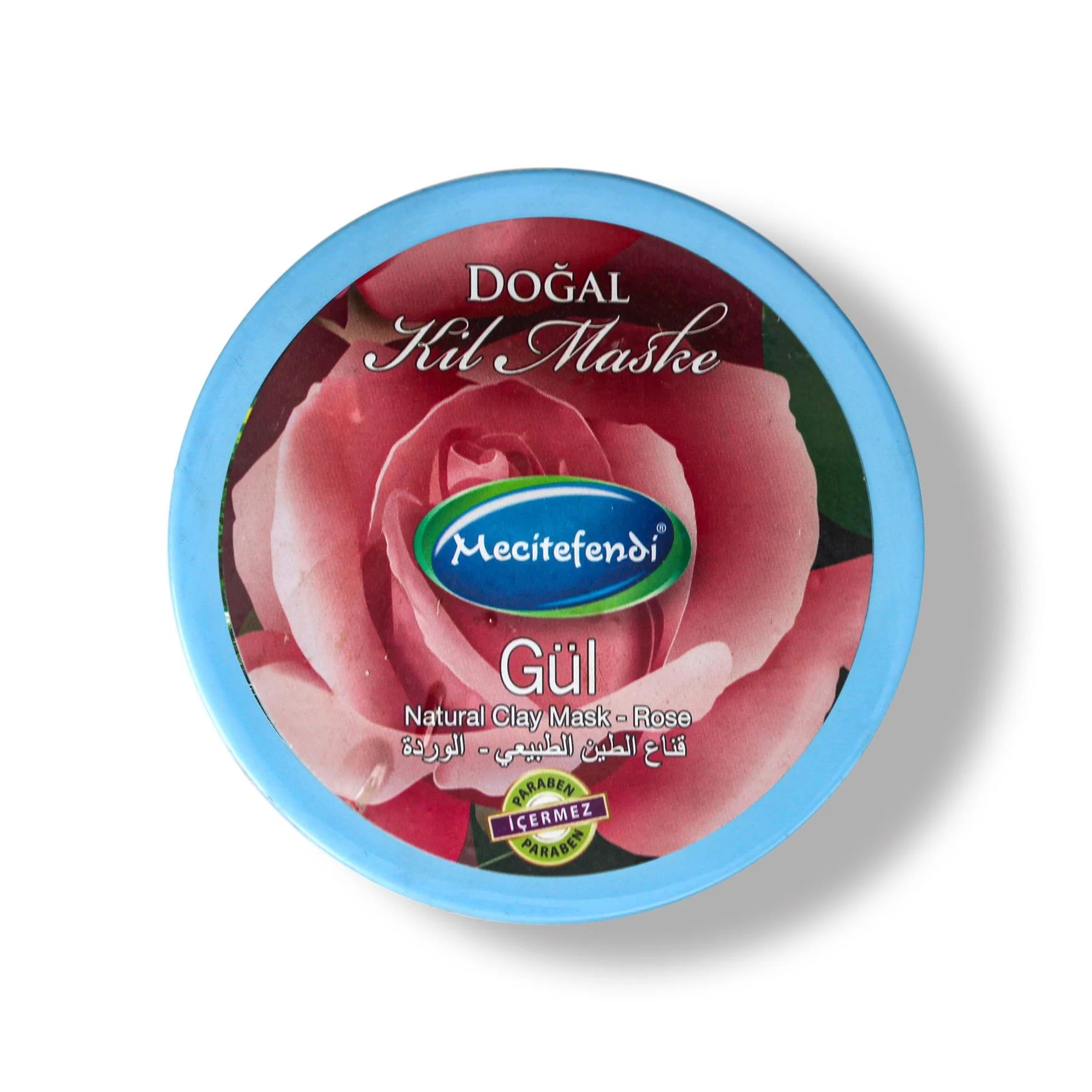 Mecitefendi%20Doğal%20Kil%20Maske%20(Gül)%20200%20Ml