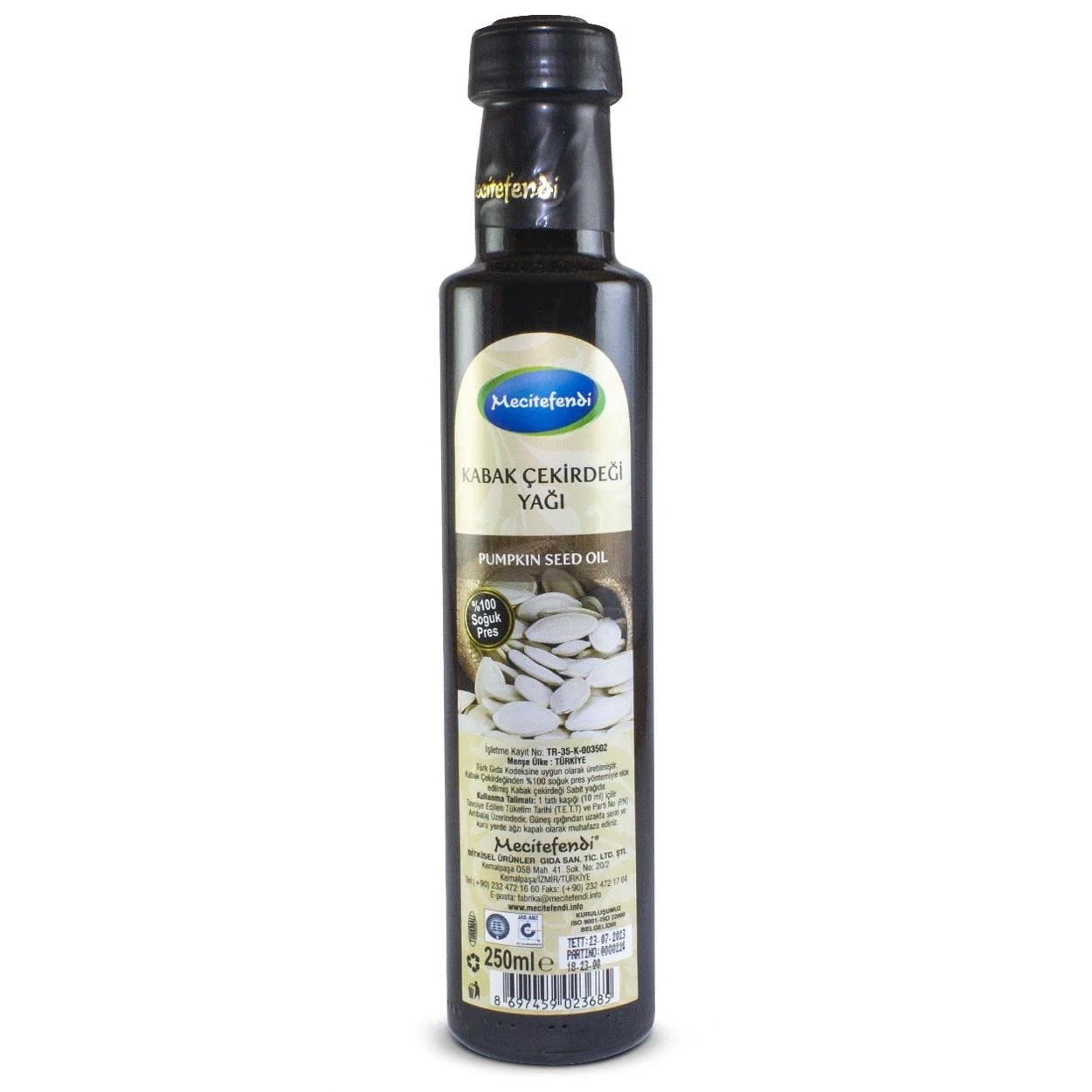 Mecitefendi%20Kabak%20Çekirdeği%20Yağı%20250%20Ml%20(Soğuk%20Pres)