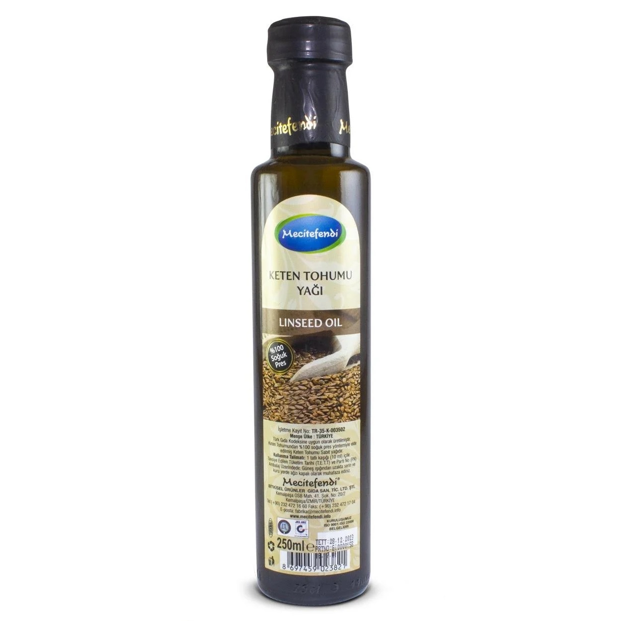 Mecitefendi%20Keten%20Tohumu%20Yağı%20250%20Ml%20(Soğuk%20Pres)
