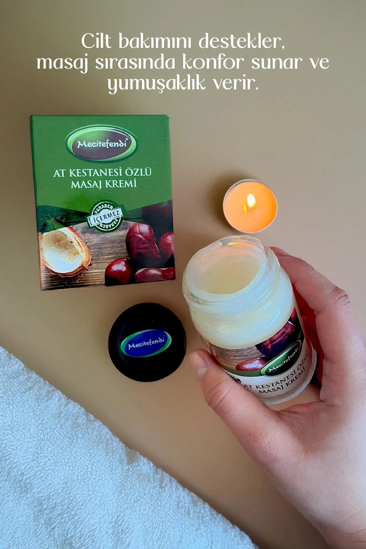 Mecitefendi%20At%20Kestanesi%20Özlü%20Masaj%20Kremi%2090%20Ml