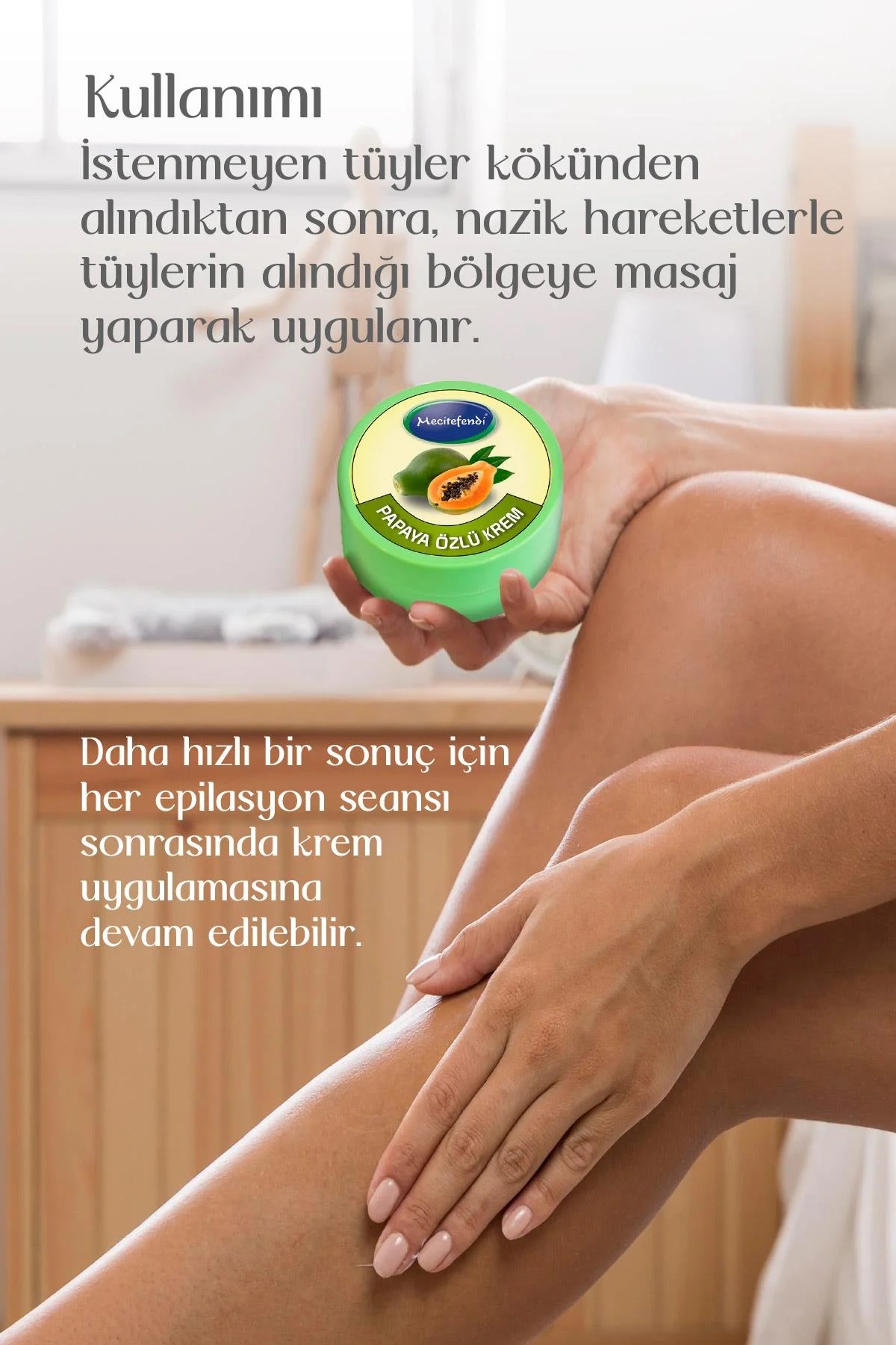 Mecitefendi%20Papaya%20Özlü%20Tüy%20Geç.%20Krem%20150%20Ml