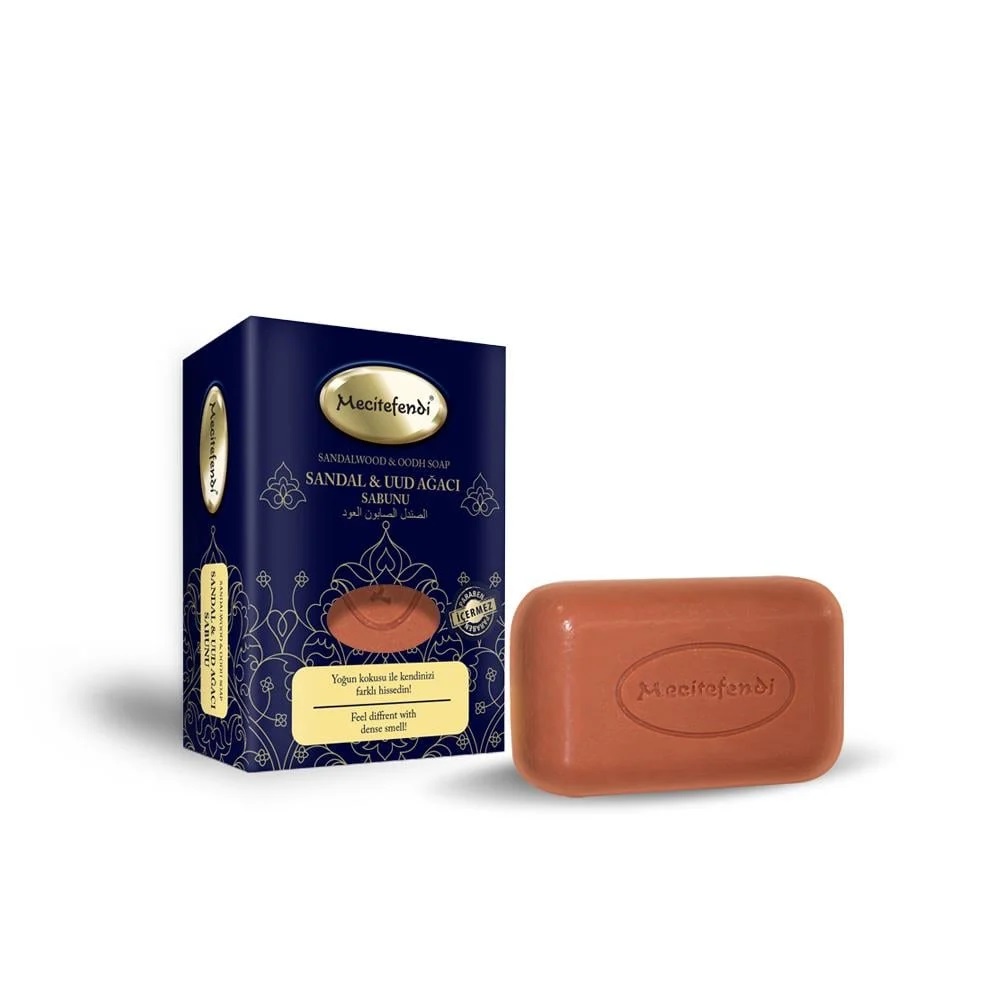 Mecitefendi%20Özel%20Sandal%20Uud%20Ağacı%20Sabunu%20150%20Gr