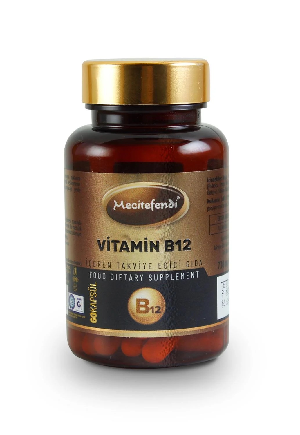 Mecitefendi%20Vitamin%20B12%20Takviye%20Edici%20Gıda%20(730Mg*60)