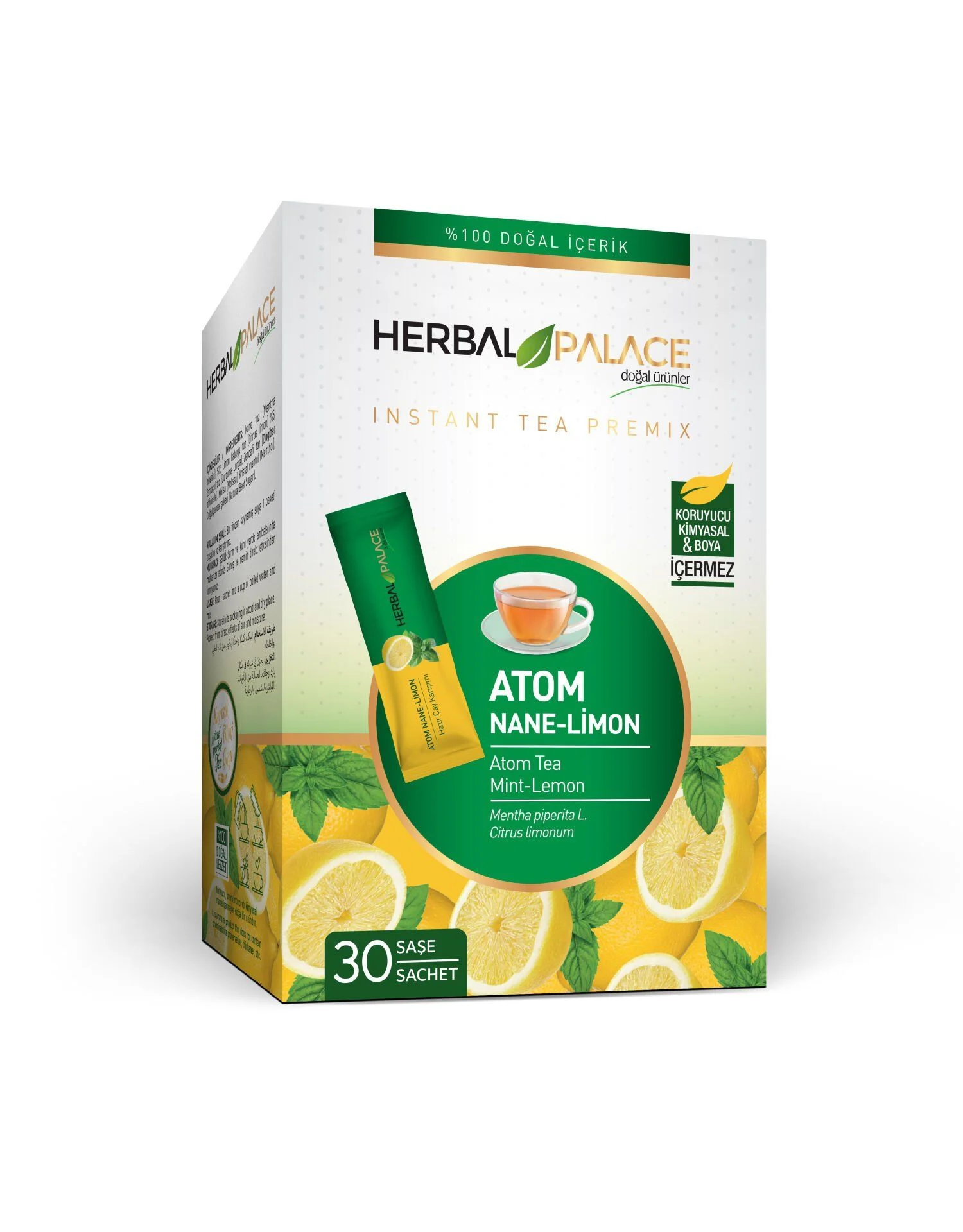 Herbal%20Palace%20Nane%20Limon%20Fişek%20(Tek%20İçimlik)%2030%20ADET
