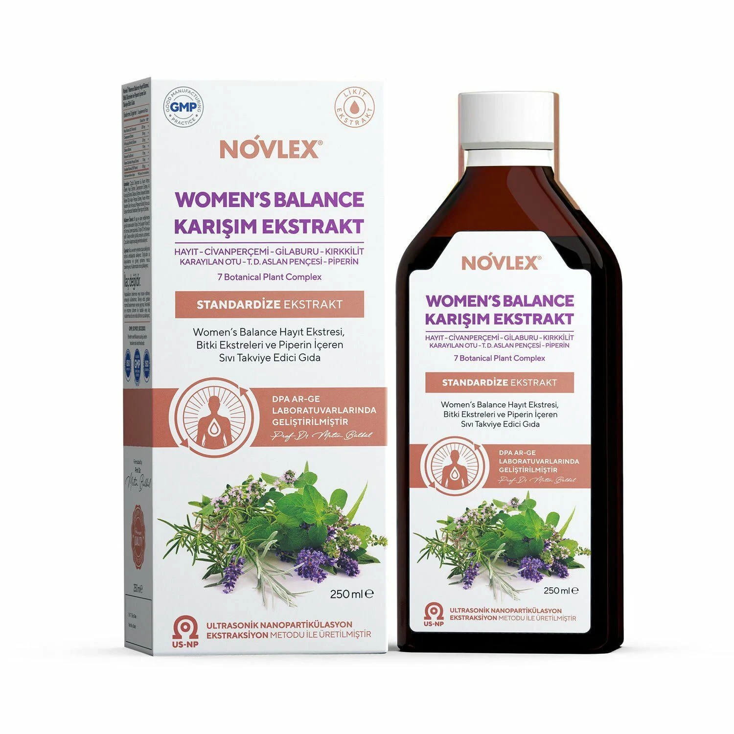 Novlex®%20Women’S%20Balance%20Hayıt%20Ekstresi%20Ve%20Bitki%20Ekstreleri%20250%20Ml